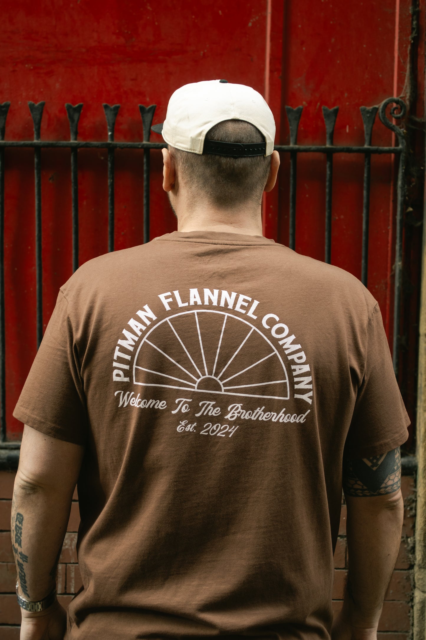 Brotherhood Tee Vintage Brown