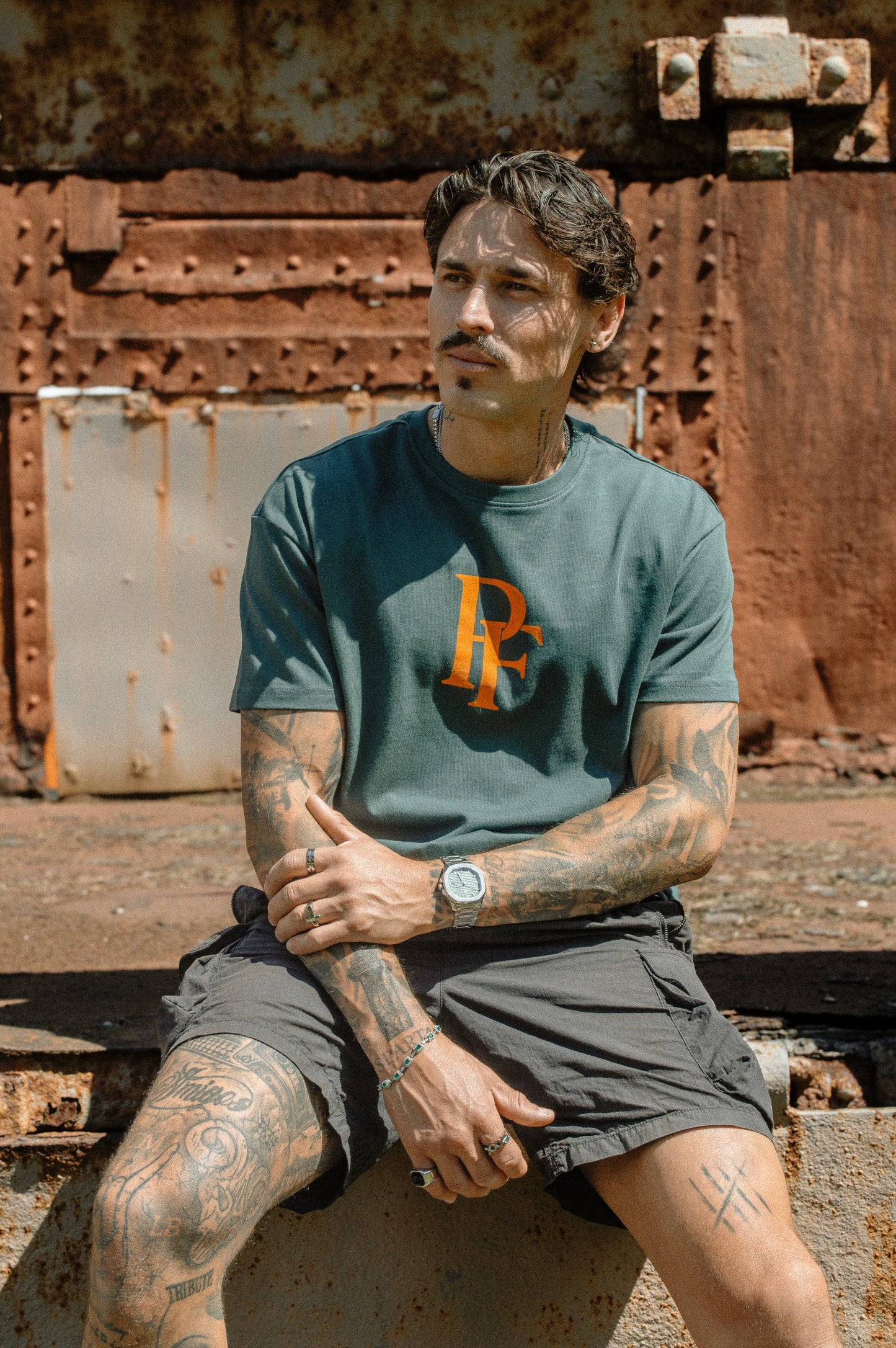 Legacy Bottle Green Tee