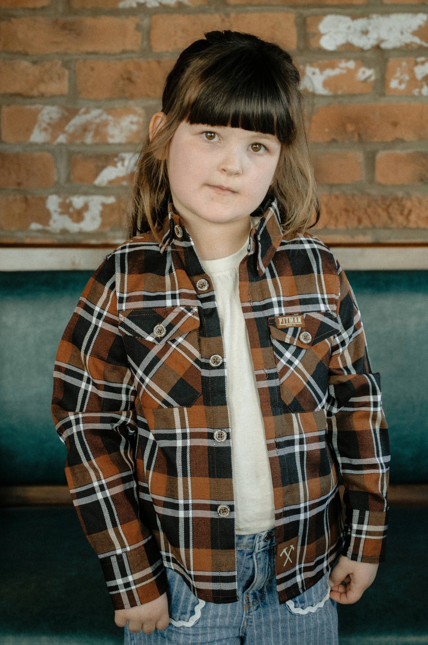 Kids Mosley Common Flannel